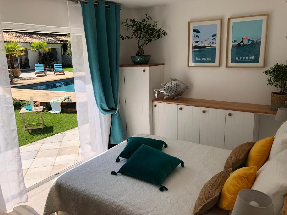 La Maison De La Dune: Beachfront Oasis with Jacuzzi and Heated Pool La Couarde-sur-Mer Exterior photo