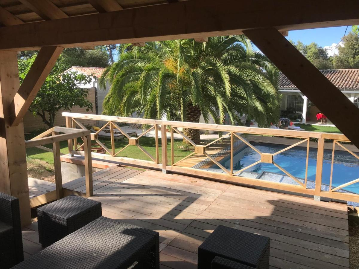 La Maison De La Dune: Beachfront Oasis with Jacuzzi and Heated Pool La Couarde-sur-Mer Exterior photo