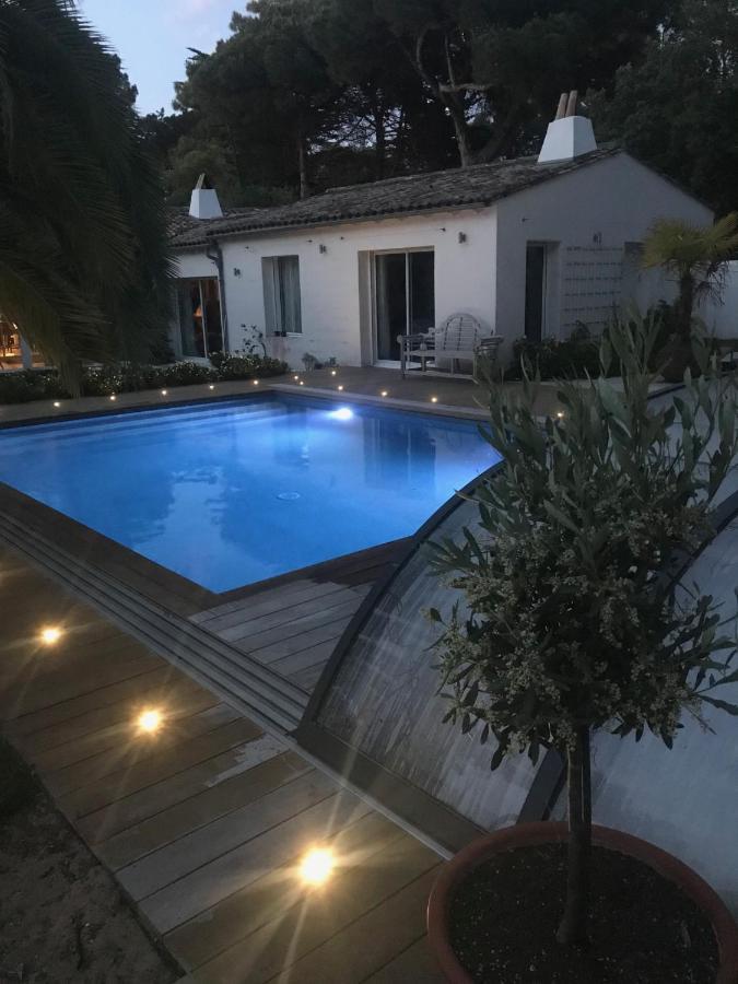 La Maison De La Dune: Beachfront Oasis with Jacuzzi and Heated Pool La Couarde-sur-Mer Exterior photo
